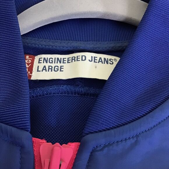 levi's vintage track jacket Women size M/ L (Runs Small) Sporty lightweight - Picture 12 of 12